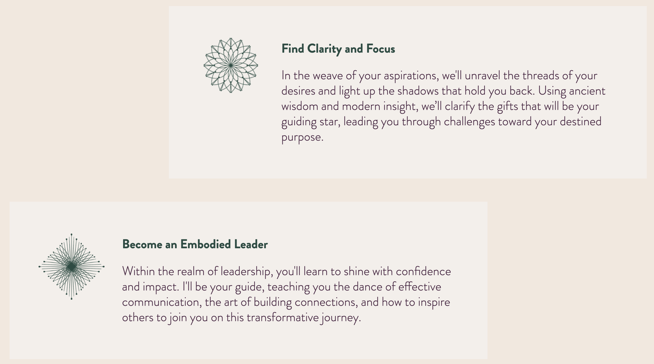 Natalie MacNeil mentorship sales page benefits